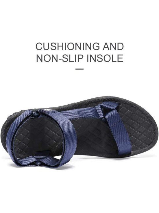 Men\'s Blue Comfortable Athletic Hiking Sport Sandals Outdoor Beach Shoes main image 5